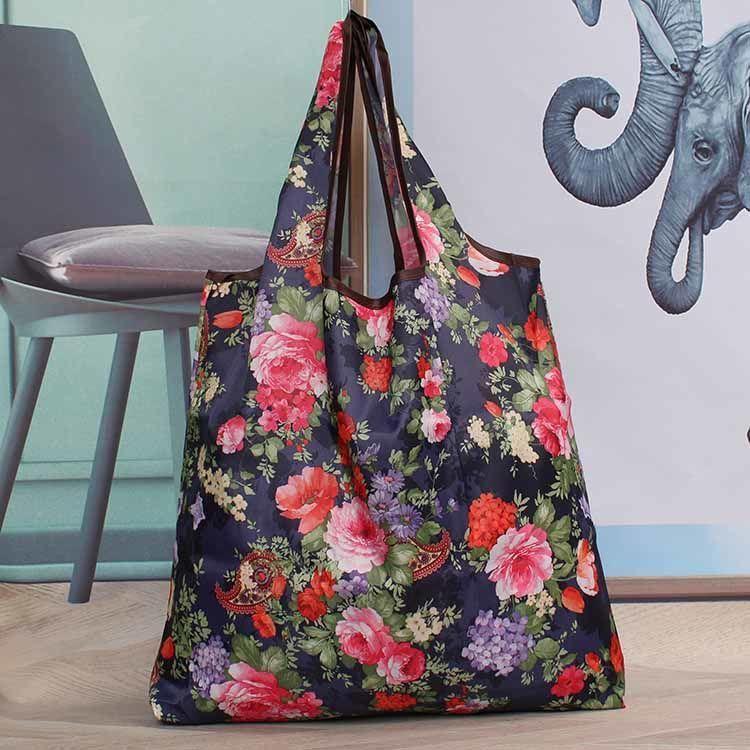 

Сумка для защиты окружающей среды Большая вместимость Удобные сумки для покупок Складная легкая сумка для супермаркета Водонепроницаемая тканевая сумка Купить сумку для овощей