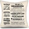 To My Bonus Daughter Gift Ideas Throw Pillow Covers for Bonus Daughter from Bonus Mom Bonus Dad Birthday Graduation Thanksgiving