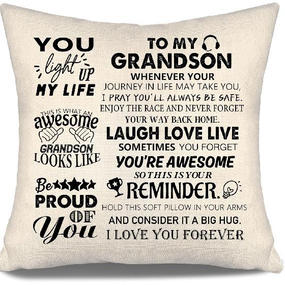 To My Bonus Daughter Gift Ideas Throw Pillow Covers for Bonus Daughter from Bonus Mom Bonus Dad Birthday Graduation Thanksgiving