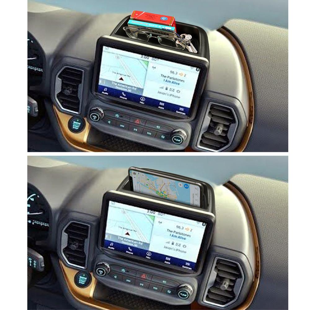 For Ford Bronco Sport 2025 2025 2025 2025 Car Dashboard Storage Box Car Accessories Cellphone Organizer Holder Container Tray