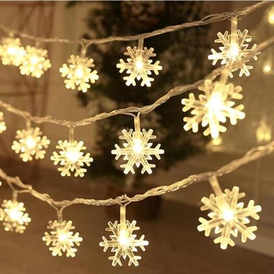 1 Pcs Snowflake LED Lights Christmas Decoration Home Christmas Tree Hanging Garland Christmas Decoration WBL