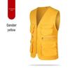 Custom Logo Multi-Pocket Reflective Safety Vest for Photography, Volunteers, and Construction
