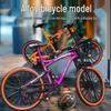 Alloy Mountain Bike Model - Downhill Simulation Metal Ornament & Children's Toy