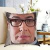 Richard Osman Pillow Case Printed Home Soft DIY Pillow Cover Richard Osman British Daddy Gameshow Cult Movie