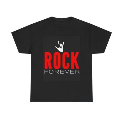 Rock Forever Grafisch T-shirt Vintage Metal Concert Unisex Zwaar Katoenen T-shirt