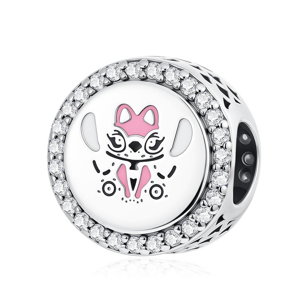 Weihnachtsmann Schneemann Isolationsperle, Kupfer Glückshase Kuh Tier Anhänger Weihnachtsgeschenk Fitdiy Armbänder, Halsketten Geschenke