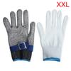 Mesh Butcher Mittens Hand Protection Work Stab Resistant Glove Safety Cut Proof Protection Gloves Stainless Steel Metal