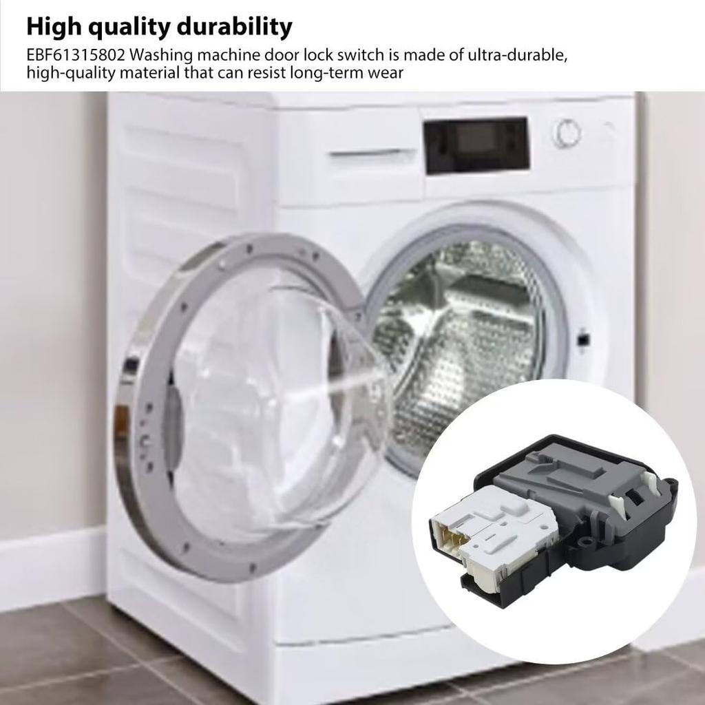 Washer Door Lock Switch 120v 60HZ EAP7792232 for LG Kenmore WM3900HBA/00,WKG101HWA,WM8100HVA/00,WM3900HWA,WM4000HWA/01 by YTXXDEUS