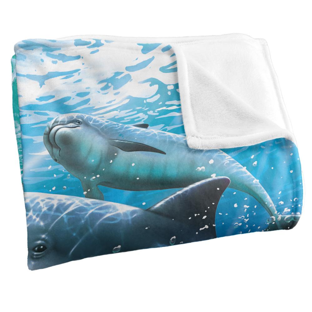 Royce McClure Travelers Silky Dolphin Supersoft Blanket