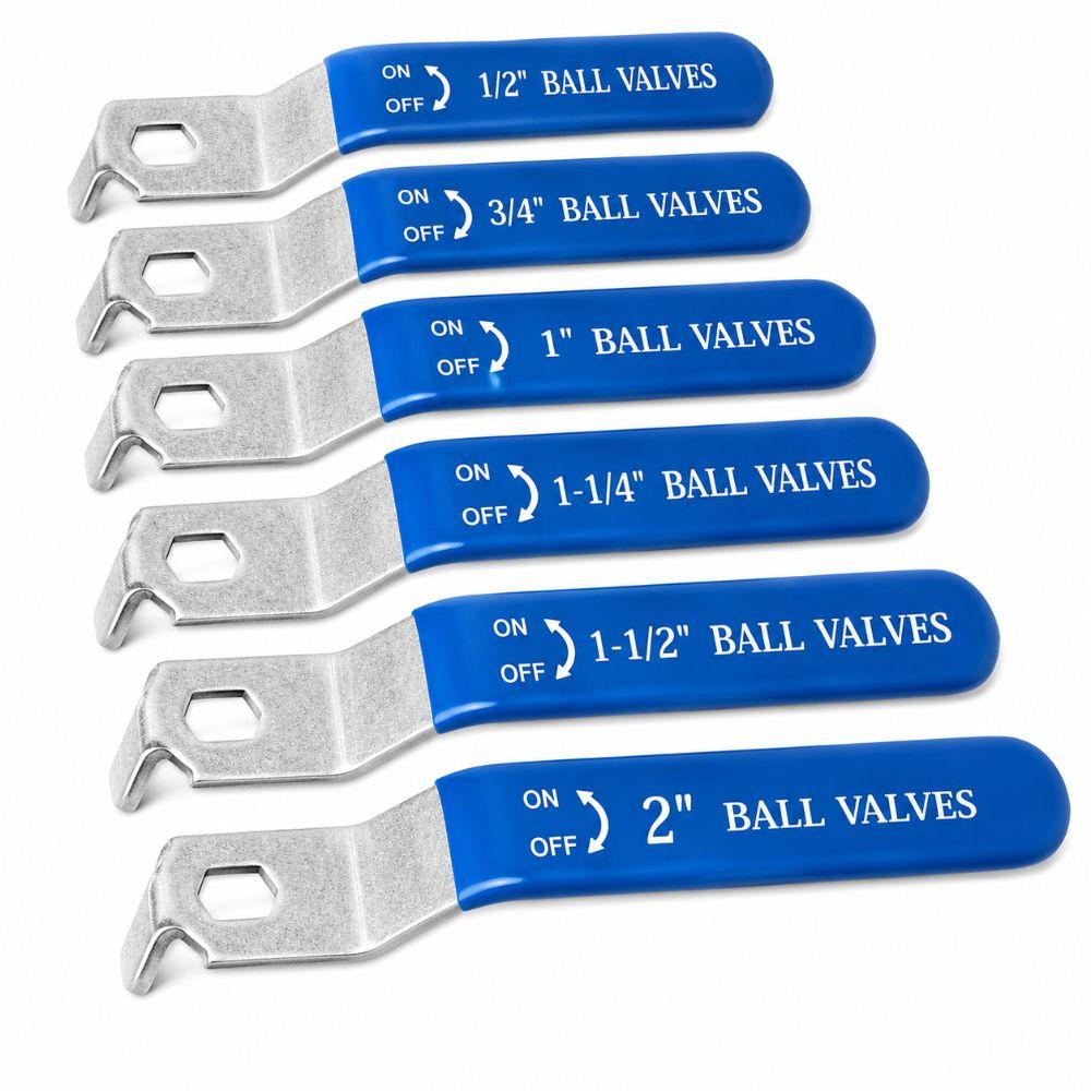 Stainless Steel Water Pipe Valve Lever Handle Water Pipe Wrench Lever Valve Handle