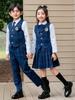 British College-Style Kindergarten & Primary School Uniform Set: Spring/Autumn Suit for Boys & Girls, Three-Piece.