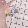 Adorable Cartoon Rabbit Hair Clips for Kids - Embroidered Bangs & Side Clips