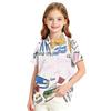 Girls' School Uniform Printed T-Shirt for Back To School Casual Wear