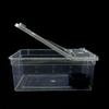 Reptile Snake Feeding Box Breeding Hatching Container Lizard Tarantula Habitat Portable Plastic Pet Houses for Spider