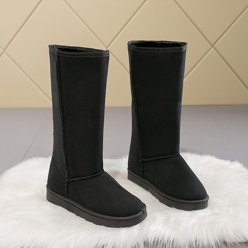 Women Classic Ladies Girls Winter Snow Boots Waterproof Warm Genuine Leather Fur Australia Plus Velvet Knee High Winter