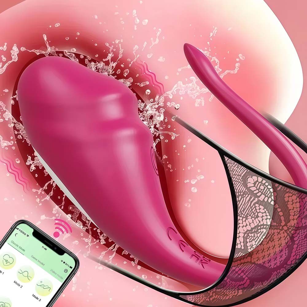 APP Wireless G Spot Vibrator for Women Dildo Bluetooth Remote Control Wear Vibrating Egg Clit Female Panties Sex Toys for Adults