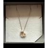 Used STAR JEWELRY Silver 925/K10 Heart Necklace