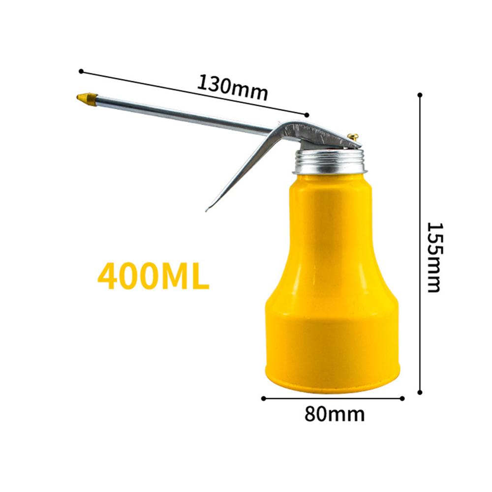 Oil Can High Pressure Hand Pump Oiler Lubrication Metal Gun For Lubricants Oiler With Oil Spray Hose Car Oil Pot Bottle