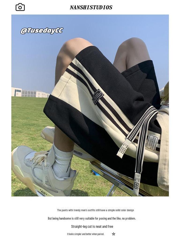 Unisex Breathable Summer Beach Casual Shorts for Teens - Trendy and Lightweight