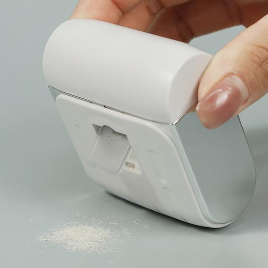 2-In-1 Electric Nail Clipper Automatic Kids Adults Seniors Nail Trimmer with LED Light Baby Manicure Grinding File Fingernail Cutter Polisher