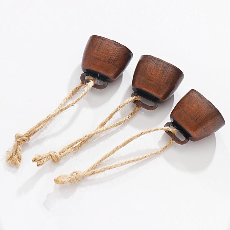 4 szt. Dzwonek w stylu vintage, rustykalny metalowy dzwonek dekoracyjny do zawieszenia z jutowym sznurkiem, dzwonki wietrzne w stylu vintage do powieszenia na ścianie, dekoracja domu