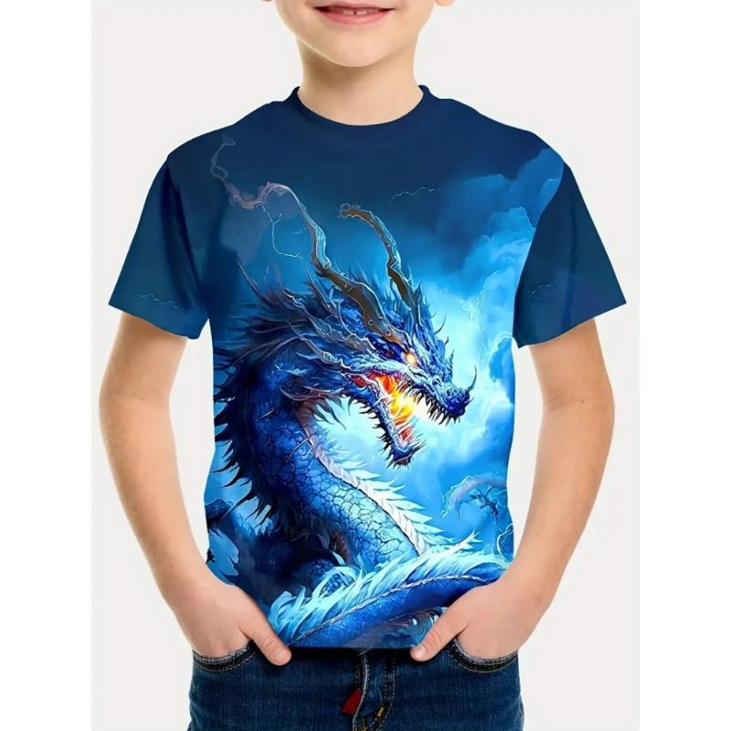 Vestiti per Bambina Estate Carini e Divertenti Animale Cavallo Girocollo Maniche Corte Stampa Maglietta Moda Streetwear Top Maglietta Bambina