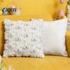 Unique Halloween Home Accessories Plush Pumpkin Cushion Cover, Throw Pillow 18 x Farmhouse Fall Covers Inches Maple Leaf Case for Sofa Couch