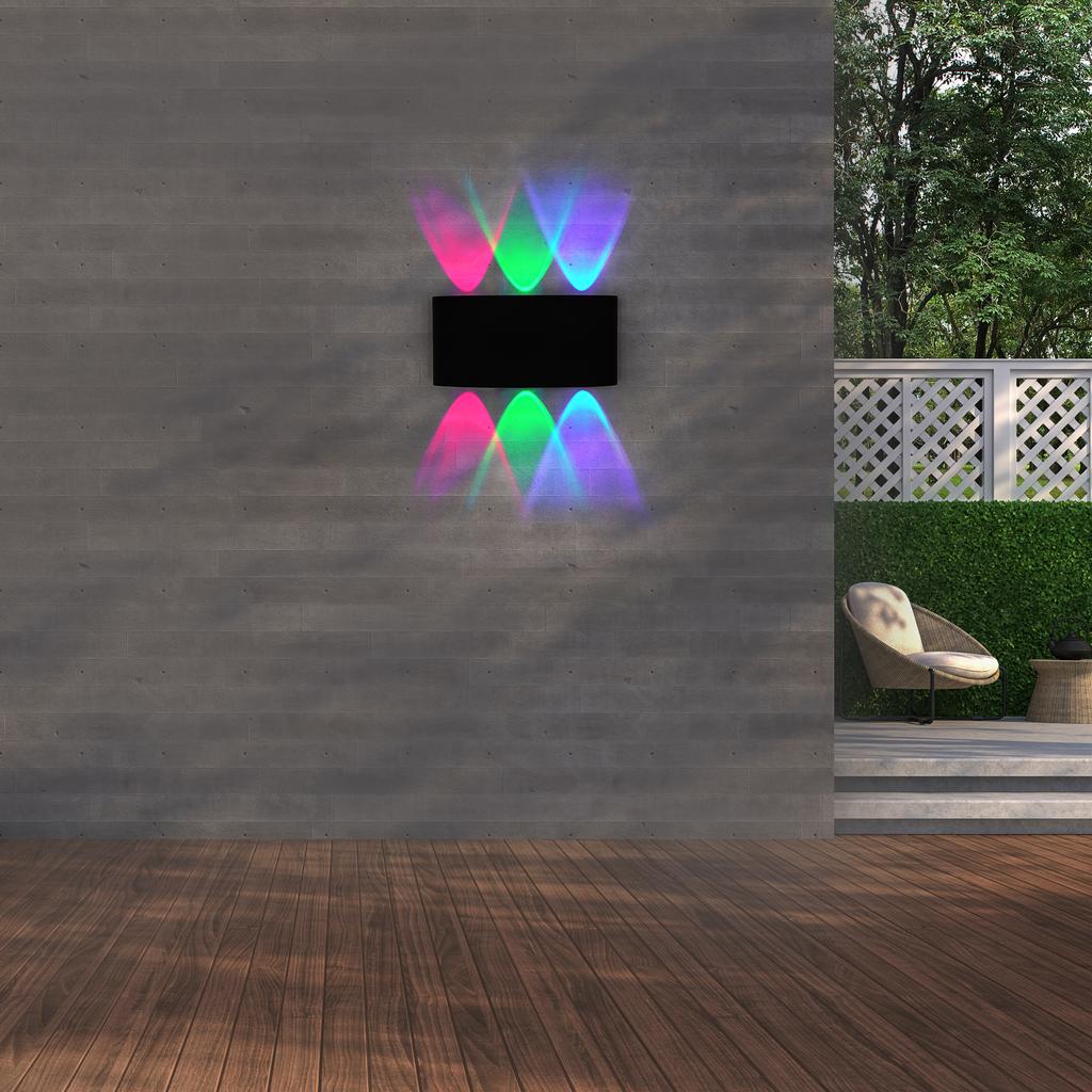 LED wall light modern indoor color wall lamp, corridor, living room, bedroom, up and down color wall sconces