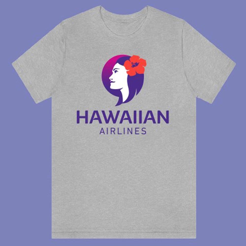 Hawaiian Airlines Men s Gray Size S-3XL 3XL