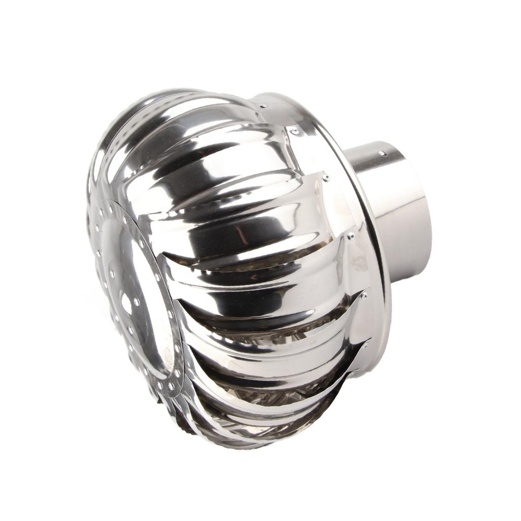 Roof Ventilator Automatic Silent Stainless Steel Pipefit Roof Ventilating Fan Wind Turbines Air Vent Attic Ventilator