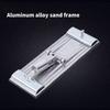 Ergonomic Sandpaper Frame Poles Sander Head For Extended Use Aluminum Construction Reduces Fatigue for Multiple Surfaces