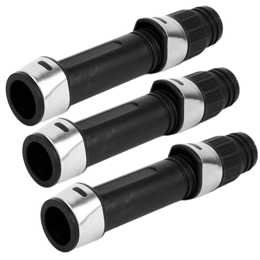 3PCS Durable PVC Fishing Rod Reel Seat 3 Sizes Lightweight Fly Fishing Rod Seat Fishing Spinning Seat Rod Repair