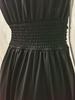 Women's Deep V-neck Pleated High-waisted Slit Evening Gown