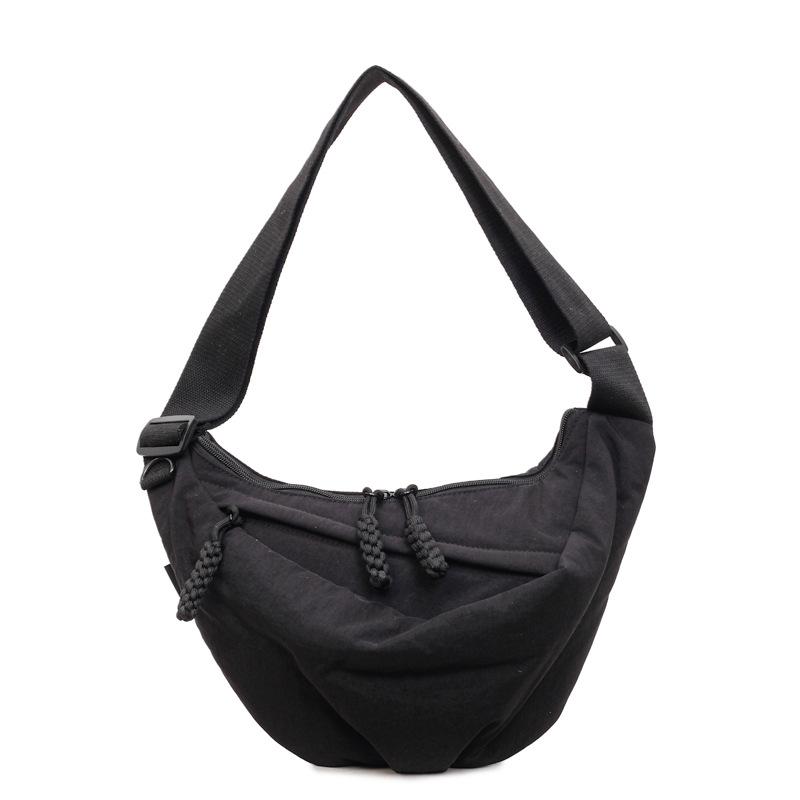 

Fashion Versatile Sports Leisure Large Capacity Dumpling Bag Women s Waterproof Light Riding Commuter Messenger Bag