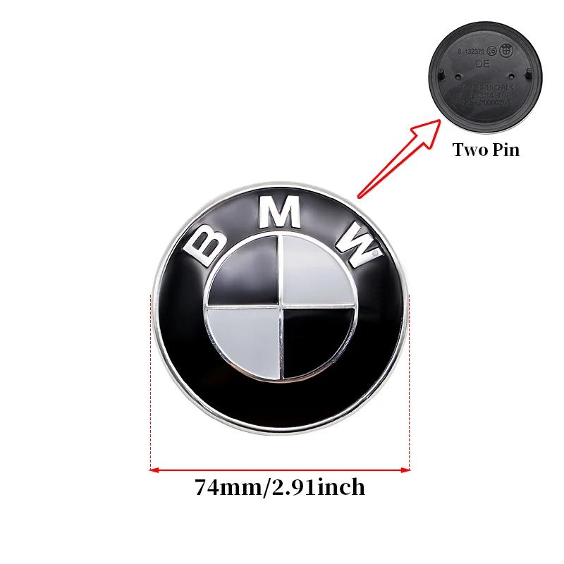For BMW M 7Pcs Black White Car Front Hood Emblem For BMW X1 X2 X3 X4 Wheel Hub Caps Badge X5 X6 F48 F39 F10 F30 G11 E60 G01 E84 E83 Auto JG8