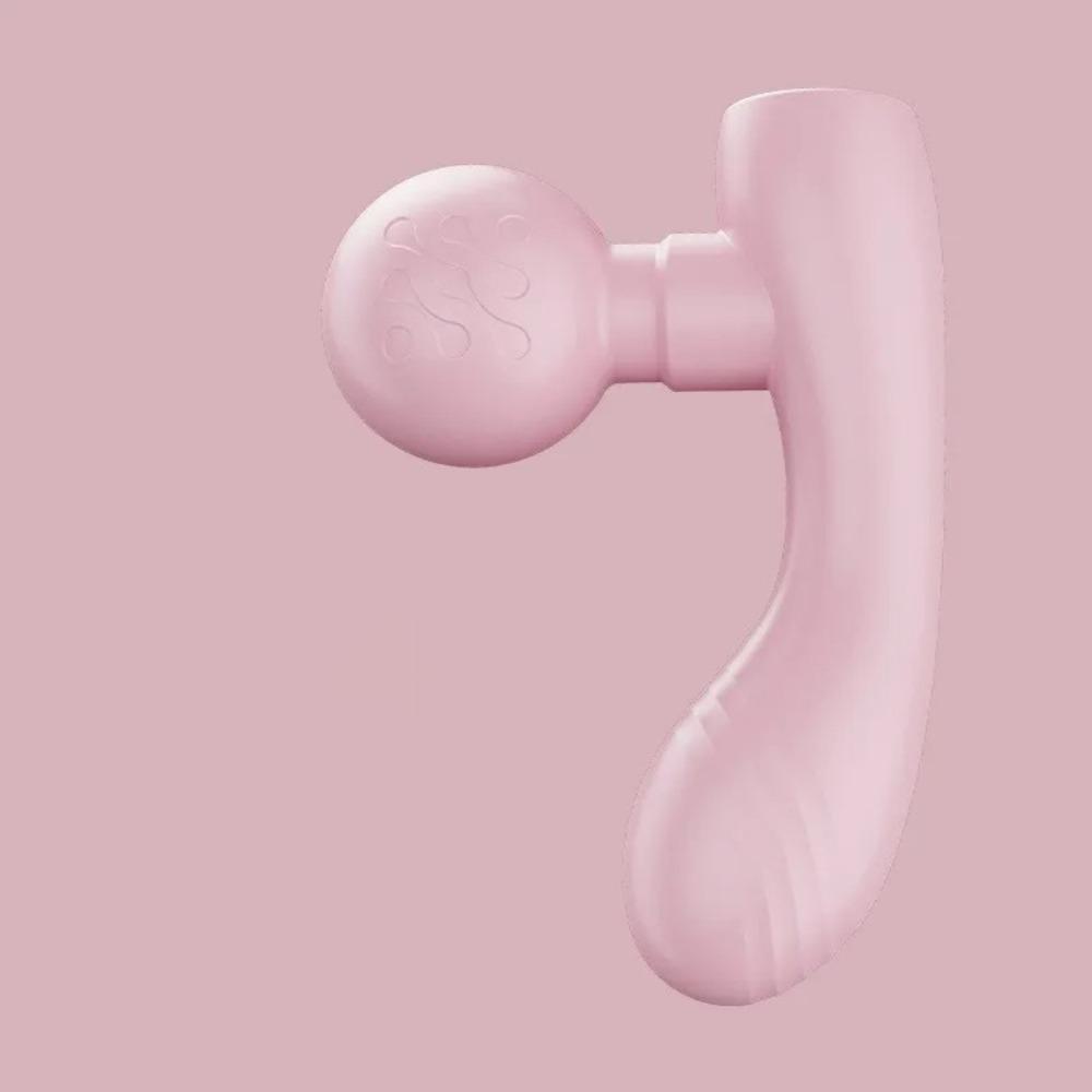 New Mini Fascia Tool Vibrating Fast Rechargeable Dual Head Both Portable Muscle Relaxation Full Body Universal Massage Artifact