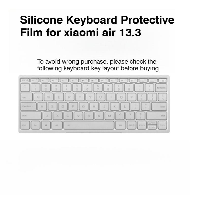 Silicone Keyboard Protective Film for Xiaomi Air 13.3 Keyboard Cover for Xiaomi Air 13.3