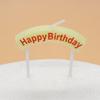 Ins Style Arch Letters Happy Birthday Candle Party Arch Banner Happy Birthday Candle