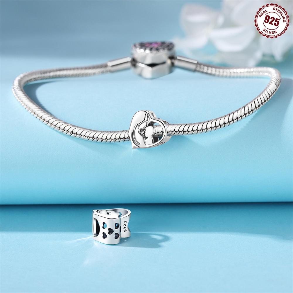 Original Copper Charms Luxury Mother'S Daymother-Child Beading Fit Bracelet Diy Women Making Delicate Gift