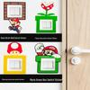Mario Switch Frame Cover: Waterproof Cartoon Wall Sticker for Socket Protection