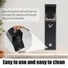 Durable Outdoor Mounted Trash Bin Weatherproof Bottom Opening Allows Fast Cleaning Includes Screws Simple Assembly