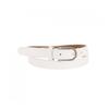 Shop   Women Matte Buckle Belt 2cm Width White Tu Wbt 0745