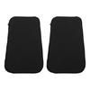 2pcs Abdominal Compression Side Board Sponge Abdominal Plate Support Board for Waist Side Black