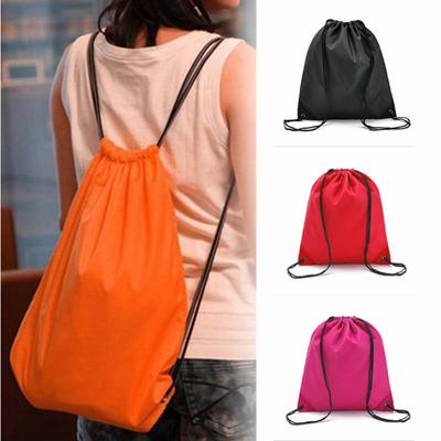 Borsa per la spesa riutilizzabile con coulisse Zaino Borse in tessuto Oxford per borse per cibo/viaggio/borse per la spesa all'aperto
