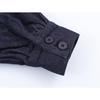 Myst&Za Women's Winter 2025 Bow Denim Shirt