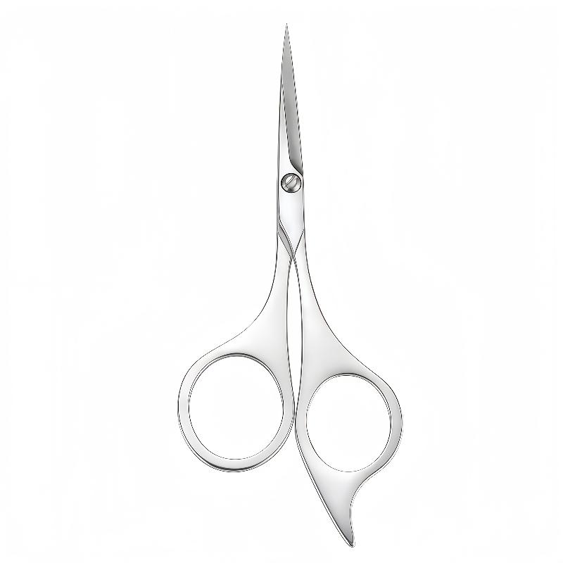 Stainless Steel Eyebrow Trimming Scissors Special Small Scissors for Men And Women Nose Hair Trimming Device Beauty Beard