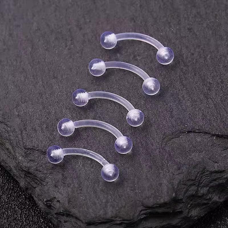 Hot-Selling 24/36-Piece Invisible Piercing Set: Lip, Eyebrow, Navel, and Ear Cartilage Studs