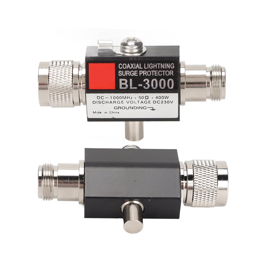 Koaxial-Ableiter N-Buchse auf N-Stecker, 400 W, Blitz-/Überspannungsableiter für Transceiver-Empfänger