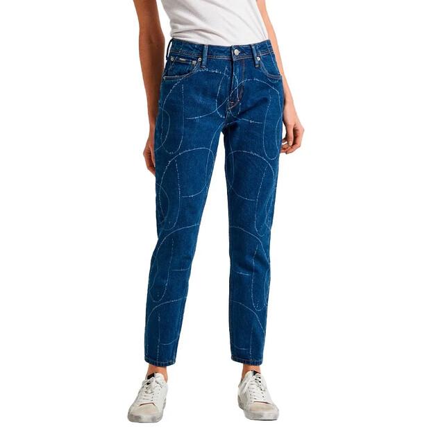 

Pepe джинсы Tapered Logo Fit high waist джинсы 30/28