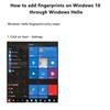 USB Datora Pirkstu Nospiedumu Skeneris Ieslēgšanas/Izslēgšanas Poga Drošības Atslēgu Lasītājs Windows Hello Klēpjdatoram PC Priekš Win 10/11